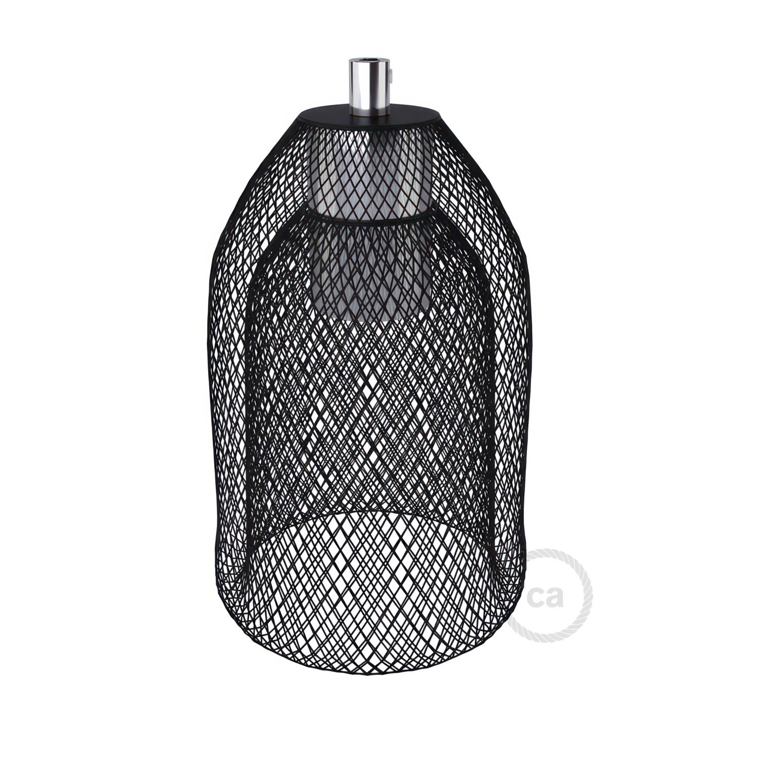 Sjenilo - goli metalni kavez Ghostbell s grlom navoja E27