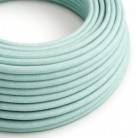 Okrugli električni pamučni tekstilni kabel u boji RC18 sivo zeleni