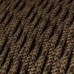 Visilica s tekstilnim pletenim kabelom i aluminijskim grlom za žarulje - Proizvedeno u Italiji