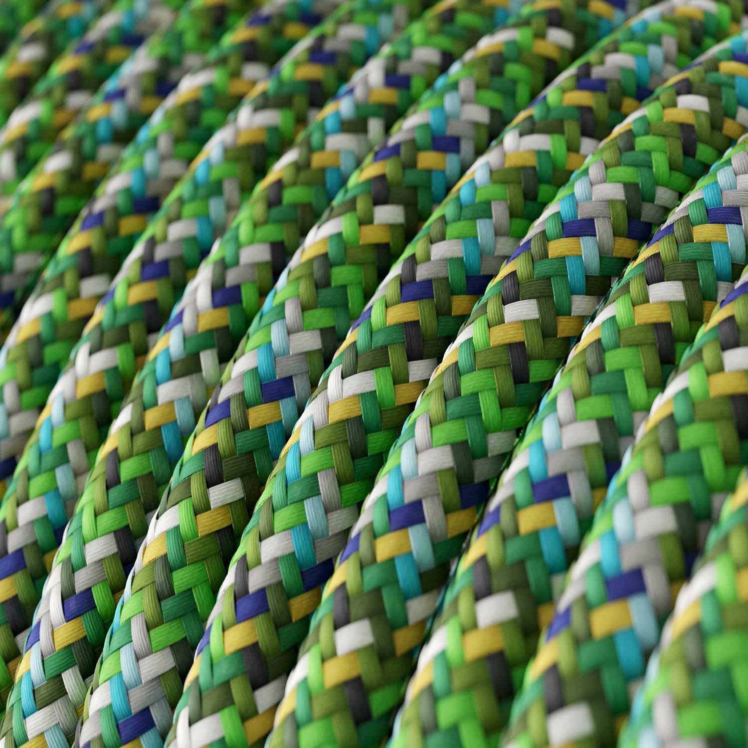Visilica s tekstilnim kabelom, Bottle keramičkim sjenilom i metalnim detaljima - Proizvedeno u Italiji