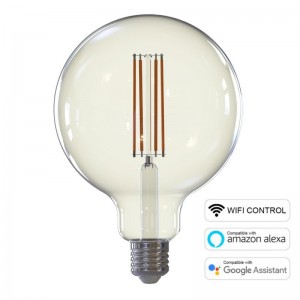 LED SMART WI-FI Globe 125 6W E27 žarulja sa žarnom niti