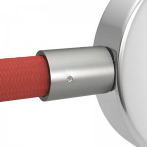 Matalni stezač kabela u boji cinka za cijev 20 mm Creative-Tube, pribor uključen