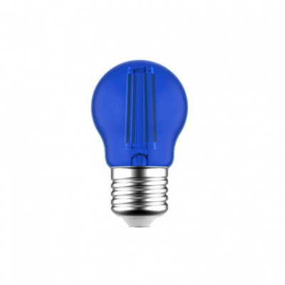 Plava G45 Globetta Dekorativna LED žarulja 1.4W E27
