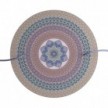 Velika okrugla dekoracija za stropnu rozetu 400 mm - Rose-One sistem s 2 rupe i 4 bočne rupe - PROMO