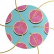 Velika okrugla dekoracija za stropnu rozetu 400 mm - Rose-One sistem s 6 rupa i 4 bočne rupe - PROMO