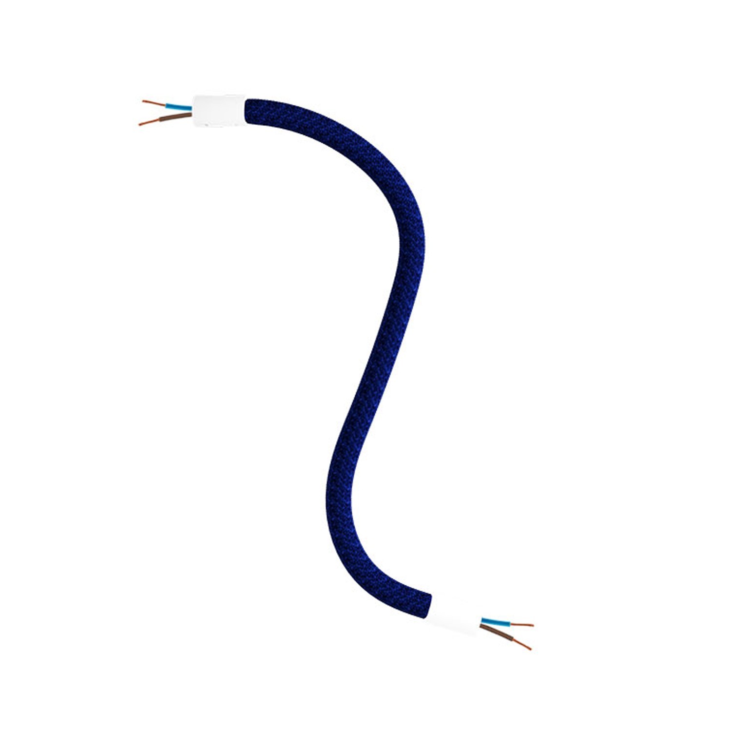 Creative Flex set fleksibilna cijev presvučena mornarsko plavom RM20 tkaninom s metalnim stezačima