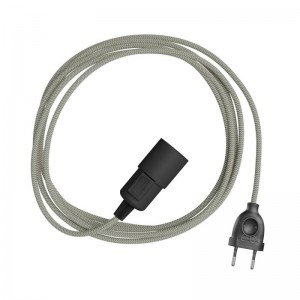 Snake Zig-Zag svjetiljka s utikačem i kabelom s Zig-Zag efektom