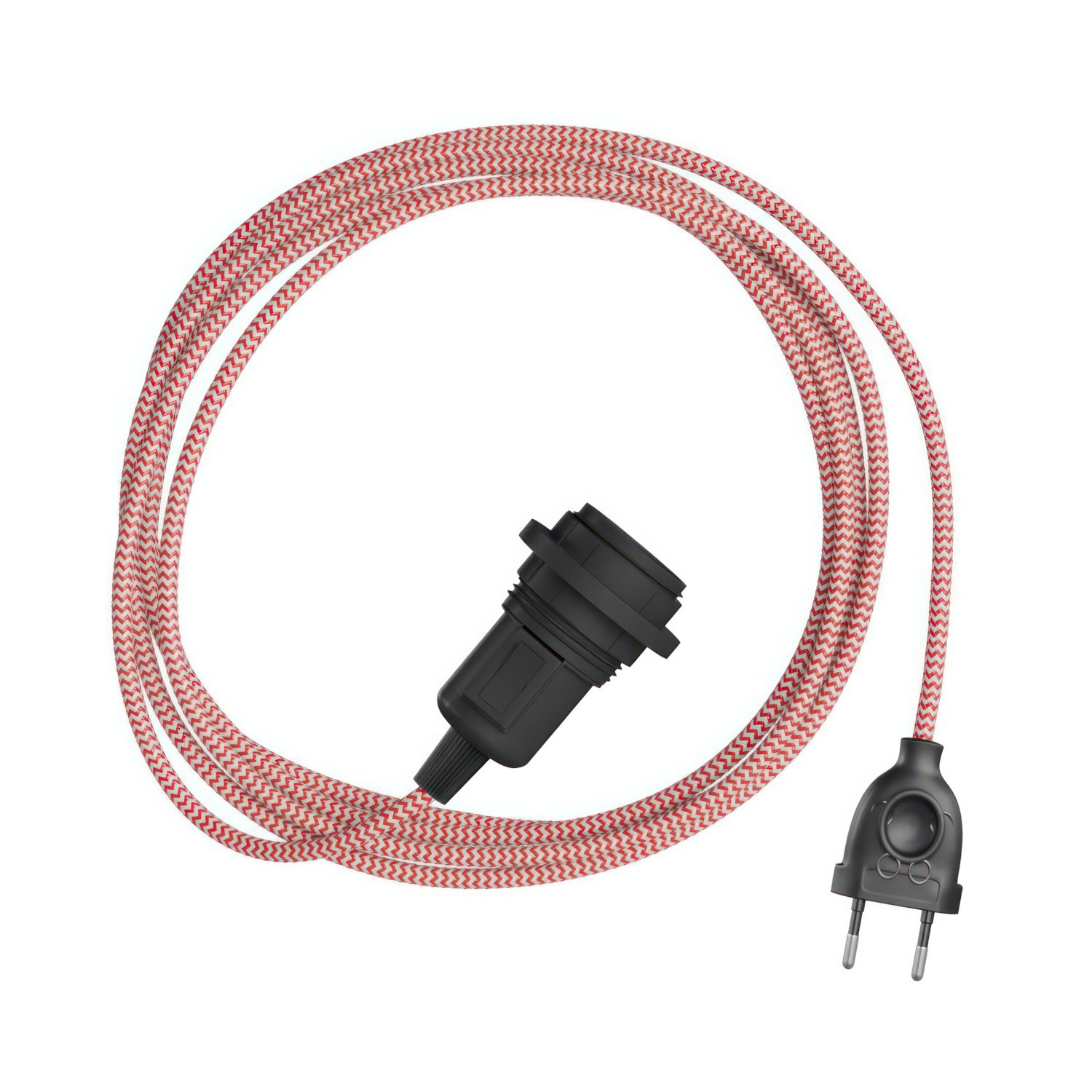 Snake Zig-Zag svjetiljka za sjenilo s utikačem i kabelom s Zig-Zag efektom