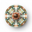 Mini Ellepì 'Maioliche' ravno disk sjenilo idealno za viseće i zidne svjetiljke, promjera 24 cm - Proizvedeno u Italiji