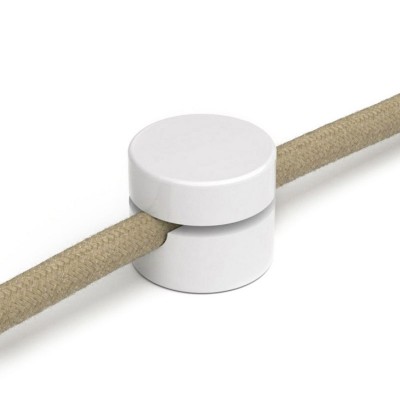 Nosač za zidnu montažu tekstilnog kabela širokog presjeka 3x1 i 3x1,5 i za kabele EIVA sistema - 2 komada