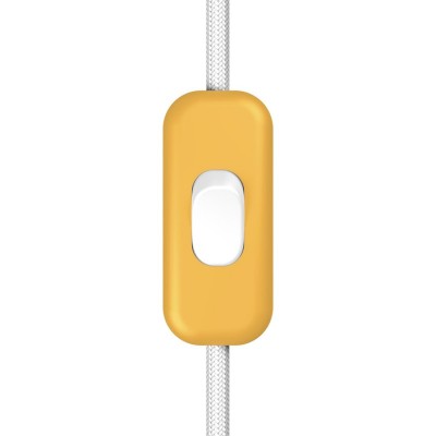 Prolazni jednopolni prekidač Creative Switch žuti senf