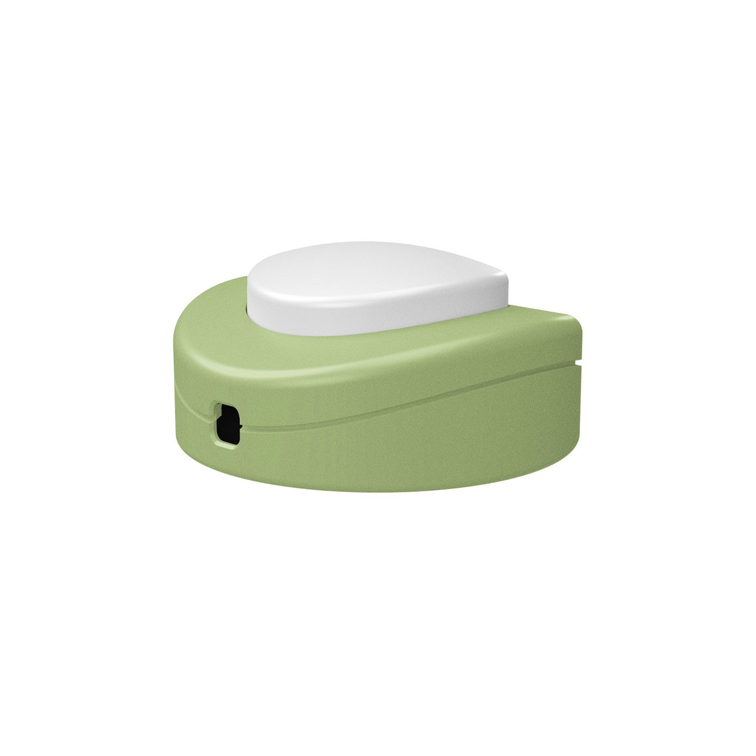 Prolazni jednopolni nožni prekidač Creative Switch pastelno zeleni