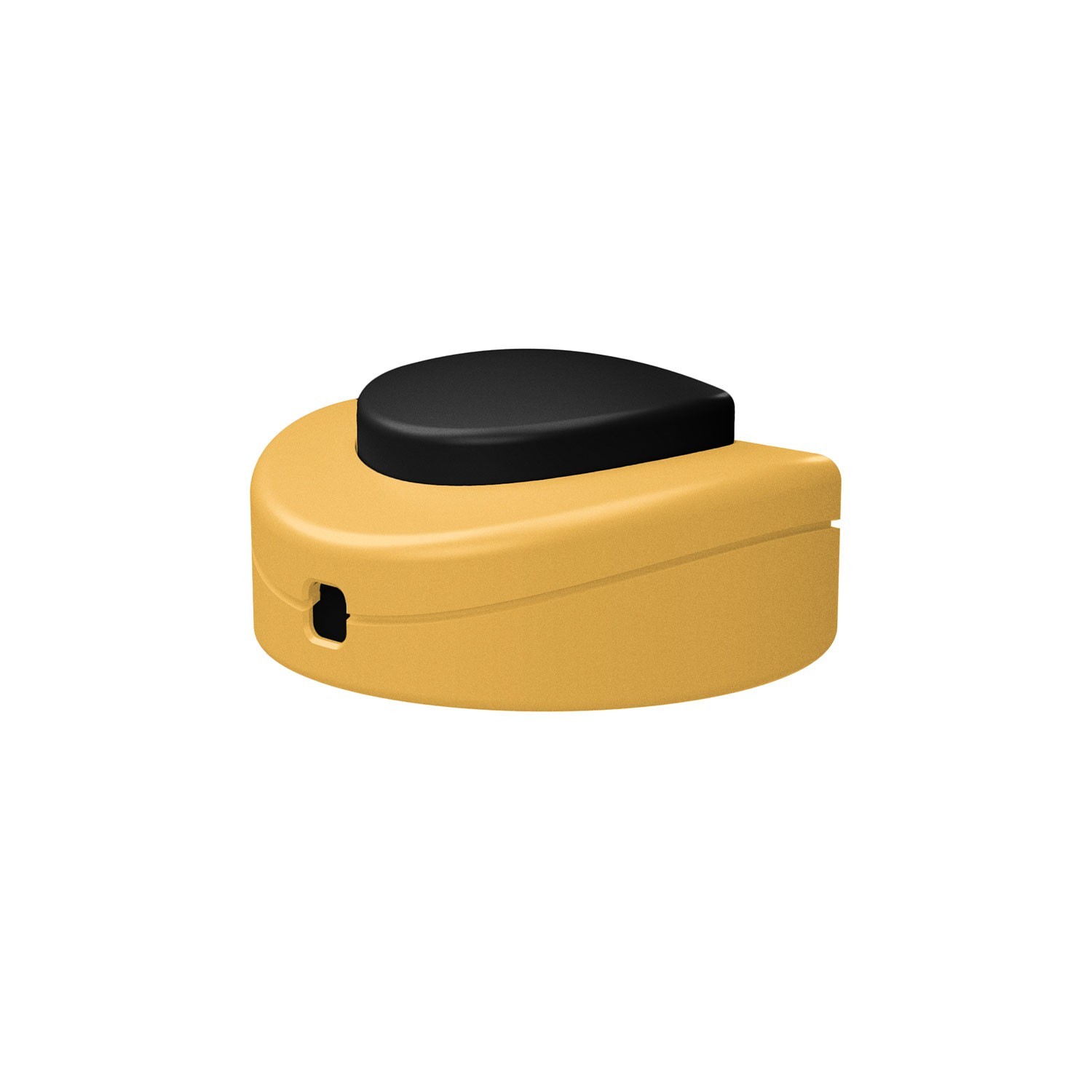 Prolazni jednopolni nožni prekidač Creative Switch žuti senf