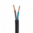 UV otporan okrugli električni kabel s zig-zag Turquoise SZ11 tkaninom, za vanjsku upotrebu - kompatibilan s Eiva Outdoor IP65