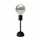 Prijenosna i punjiva svjetiljka Cabless02 sa srebrnom polusfernom žaruljom