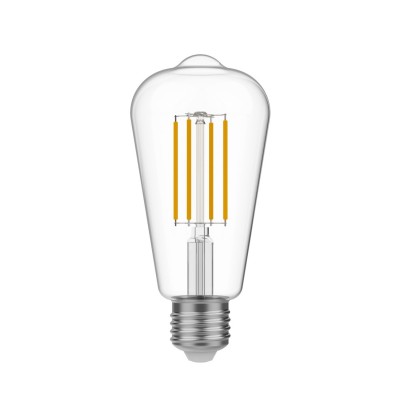 LED prozirna Edison žarulja ST64 7W 806Lm E27 3500K Dimabilna (prigušiva) - N02