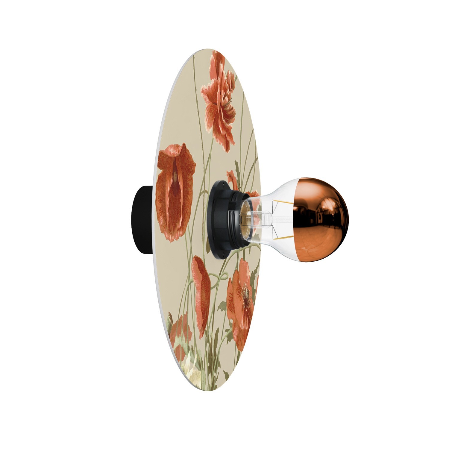 Zidna ili stropna svjetiljka sa sjenilom cvjetnog dizajna 'Blossom Haven' - Vodootporno IP44