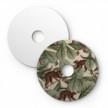 Ellepì mini ravno disk sjenilo s životinjama iz džungle 'Wildlife Whispers', promjer 24 cm - Proizvedeno u Italiji