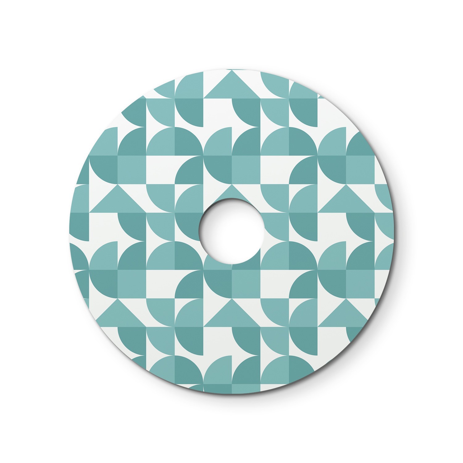 Ellepì mini ravno disk sjenilo s geometrijskim dizajnom 'Kaleidoscope', promjer 24 cm - Proizvedeno u Italiji