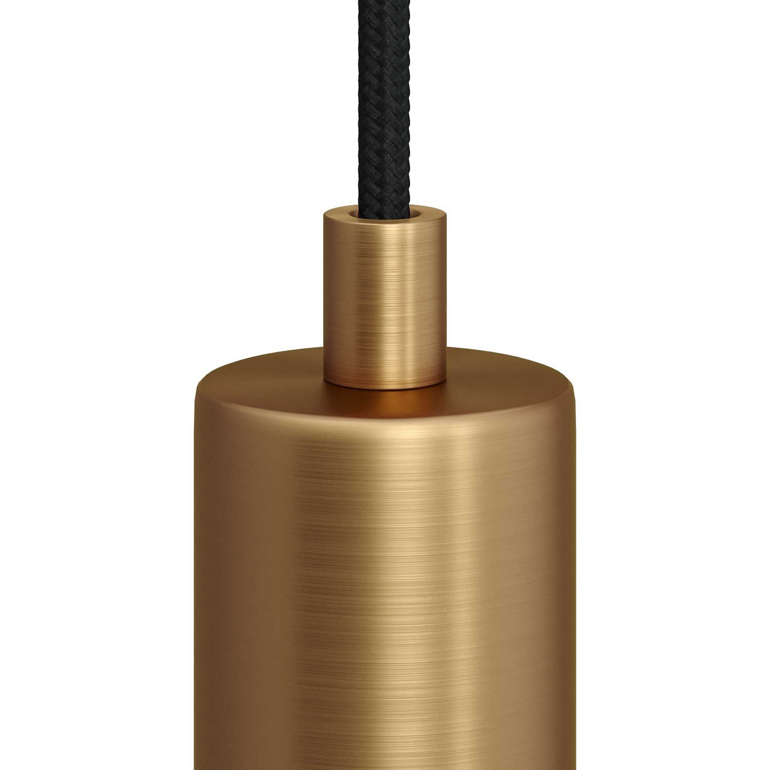 Cilindrična metalna obujmica za kabel u kompletu sa šipkom, maticom i podloškom - 2 komada