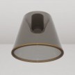 Dizajnirsko stropno svjetlo sa zadimljenom konusnom Ghost žaruljom
