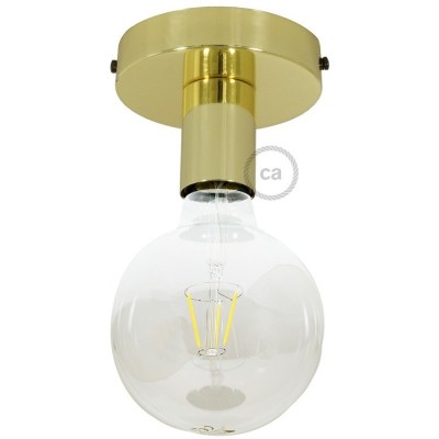Fermaluce Glam, metalna zidna ili stropna reflektor lampa