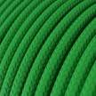 Okrugli tekstilni električni kabel RM06 - zelena