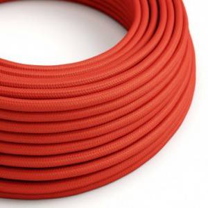 Okrugli tekstilni električni kabel RM09 - crvena