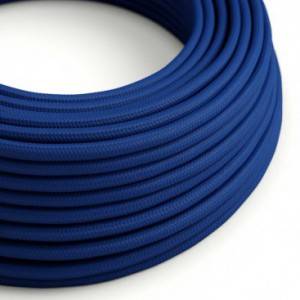 Okrugli tekstilni električni kabel RM12 - plava