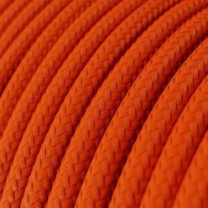 Okrugli tekstilni električni kabel RM15 - narančasta