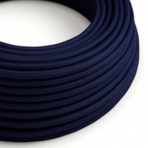 Okrugli tekstilni električni kabel RM20 - mornarsko plava
