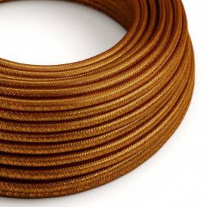 Okrugli blještavi tekstilni električni kabel RL22 - bakrena