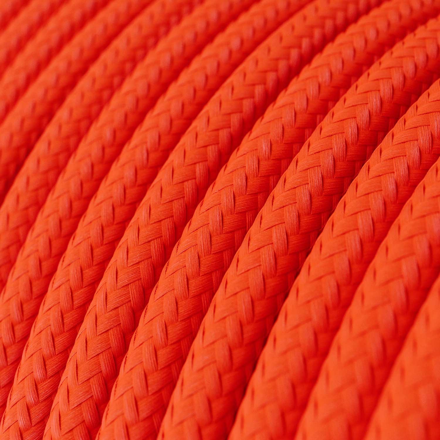 Okrugli električni kabel Fluo narančasta RF15