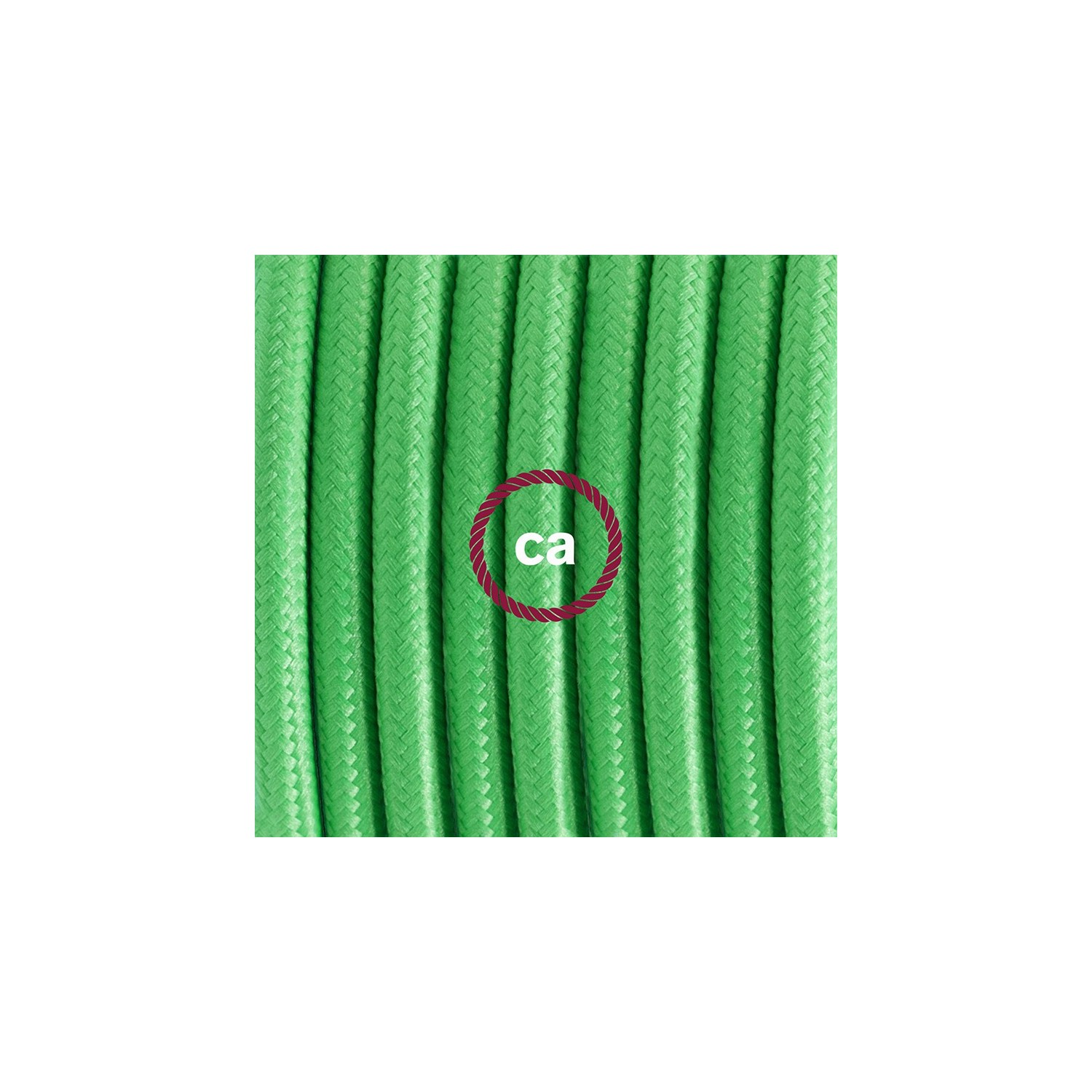 Komplet s podnim prekidačem RM18 Limeta Zeleni rajon - 3 m. Odaberite boju prekidača i utikača!