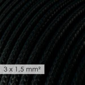 Okrugao kabel većeg presjeka (3x1,50) - crn RM04