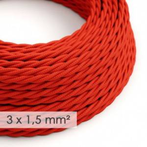 Zamotan kabel većeg presjeka (3x1,50) - crven TM09