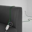 Produžni kabel za napajanje (2P 10A) Zeleni Rajon RL06 - Made in Italy