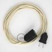 Produžni kabel za napajanje (2P 10A) Slonovača Rajon RM00 - Made in Italy
