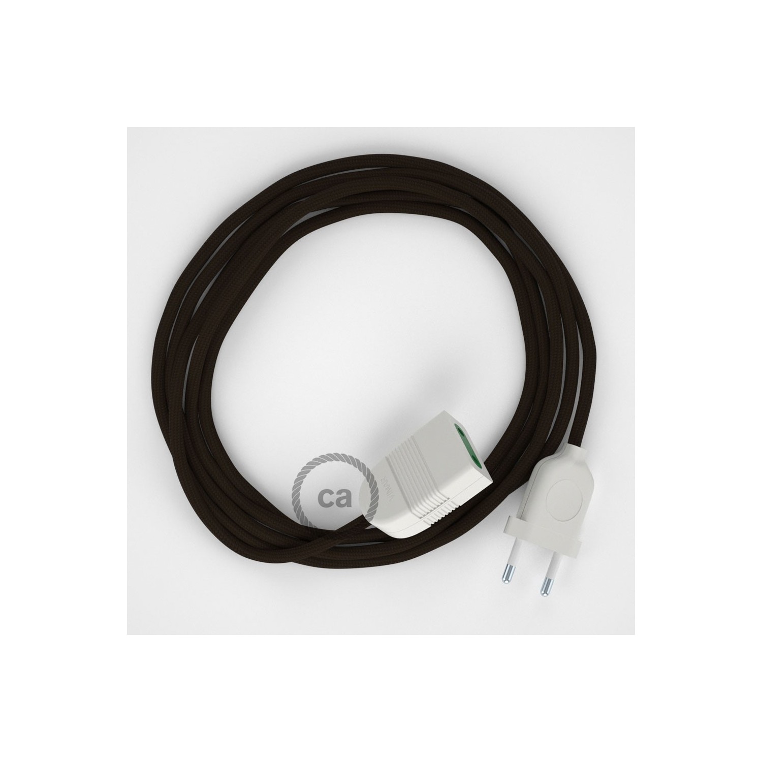 Produžni kabel za napajanje (2P 10A) Braon Rajon RM13 - Made in Italy