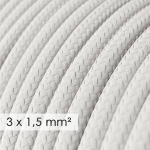 Okrugao kabel većeg presjeka (3x1,50) - bijeli RM01