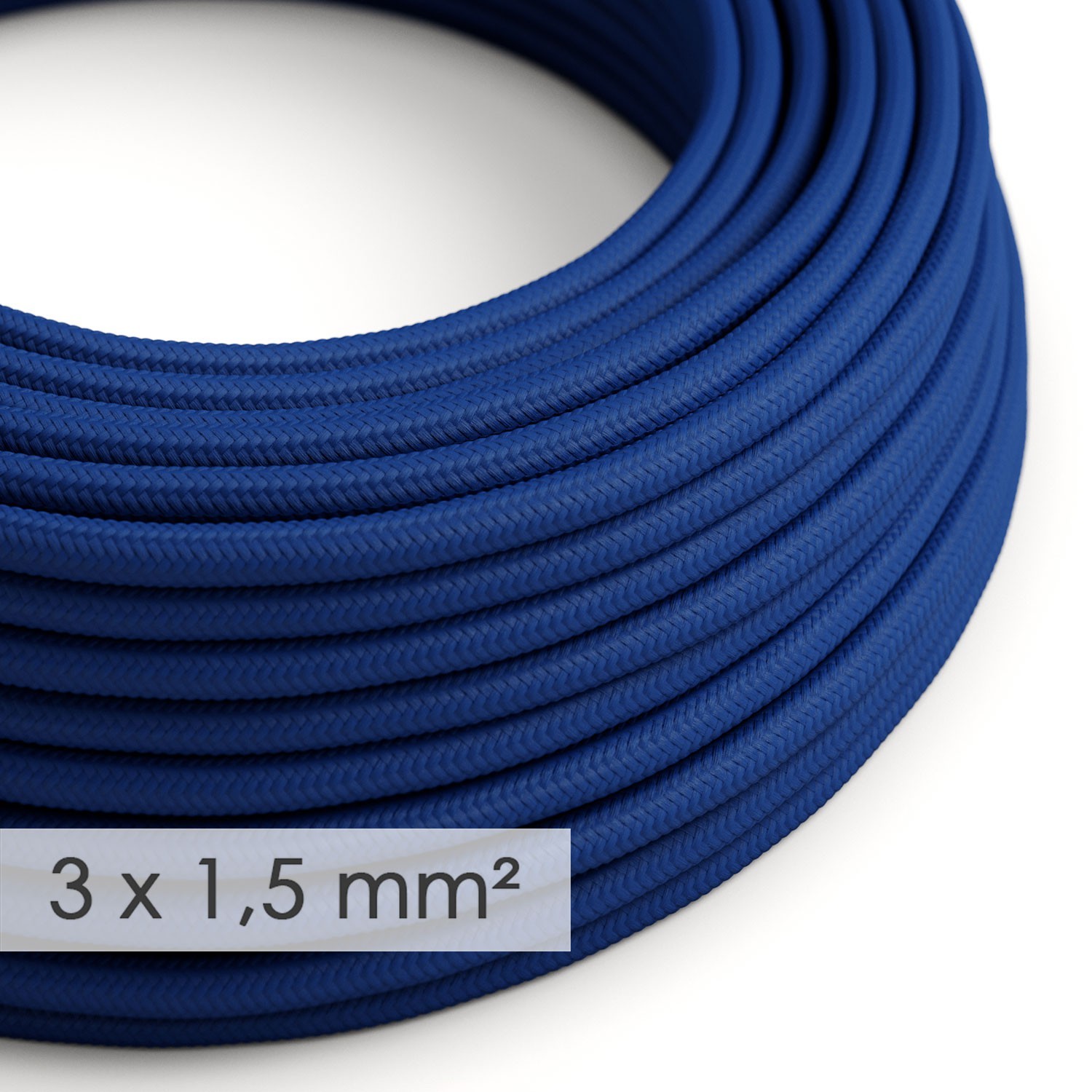 Okrugao kabel većeg presjeka (3x1,50) - plavi RM12