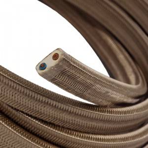 Tekstilni električni kabel za Svjetlosni lanac prekriven CM27 Cipria tekstilom