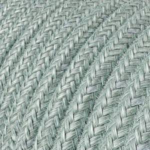 Okrugli električni tekstilni pamučni kabel - Blue Haze RX12