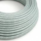 Okrugli električni tekstilni pamučni kabel - Blue Haze RX12