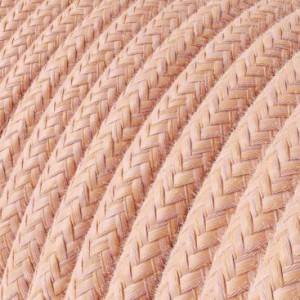 Okrugli električni tekstilni pamučni kabel - Losos RX13