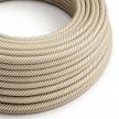 Vertigo električni tekstilni kabel - Debela juta & pamuk Flex ERN07