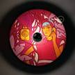 Fermaluce Romantic drveni UFO disk obostrano ilustriran od strane različitih umjetnika