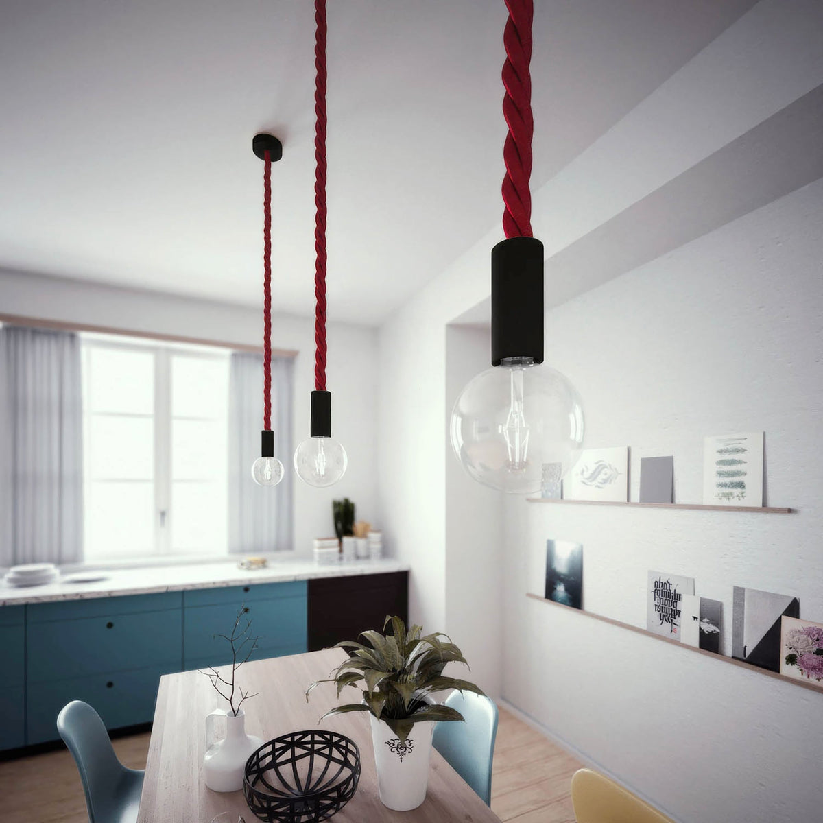 Portalampada per lampadina a vista - Creative Cables