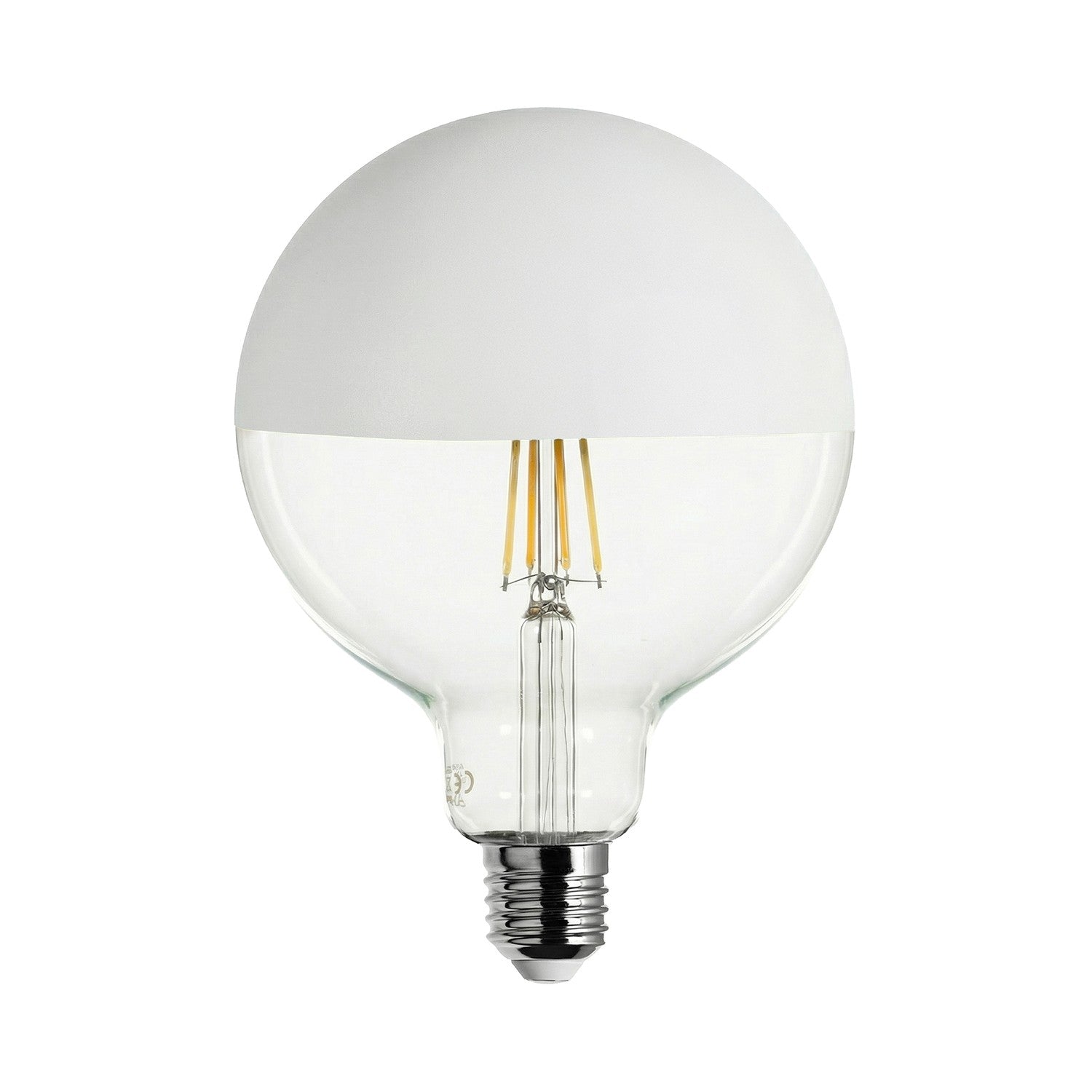 Žarulja LED Maria G125 4,8W 806Lm E27 2700K Dimmable - Bijela