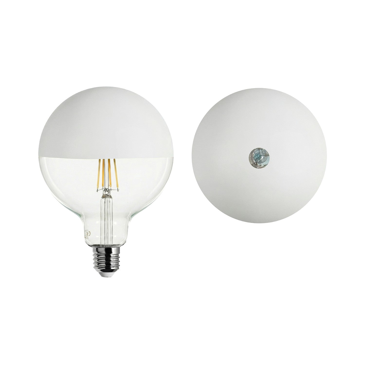 Žarulja LED Maria G125 4,8W 806Lm E27 2700K Dimmable - Bijela